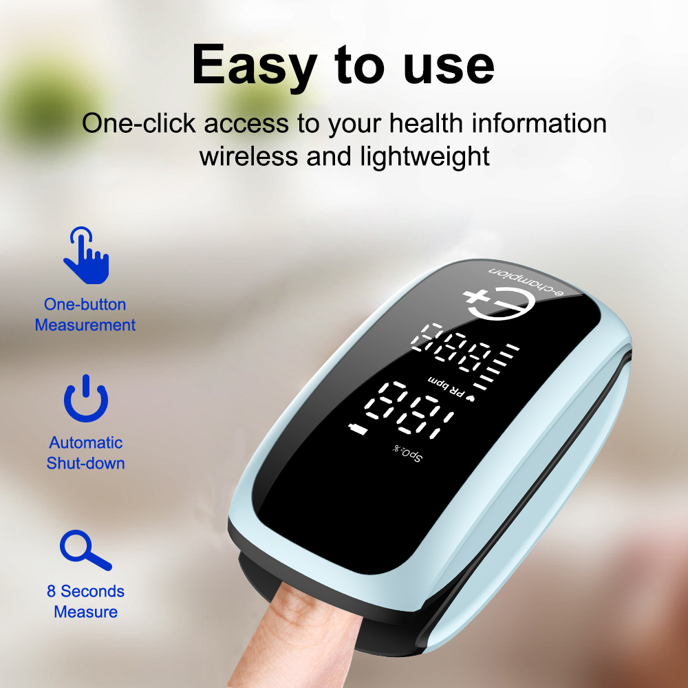 Cyfrowy, zasilany akumulatorow – Pulse Oximeter Fingertip Rechargeable recenzja i cena