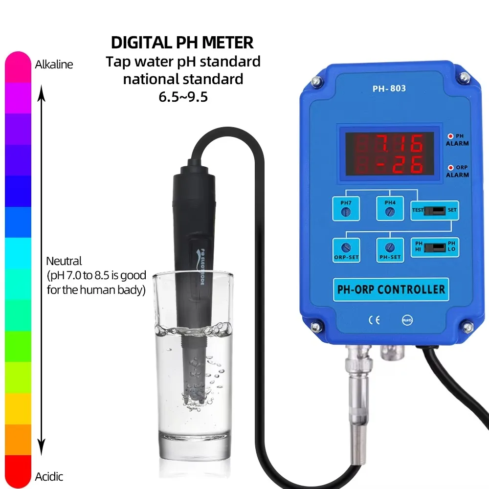 Cyfrowy regulator pH, miernik  – Ph Meter Digital Water Tester recenzja i cena