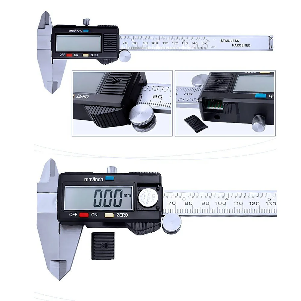 Precyzyjny cyfrowy suwmiarka 0 – Digital Caliper 150Mm Stainless Steel recenzja i cena