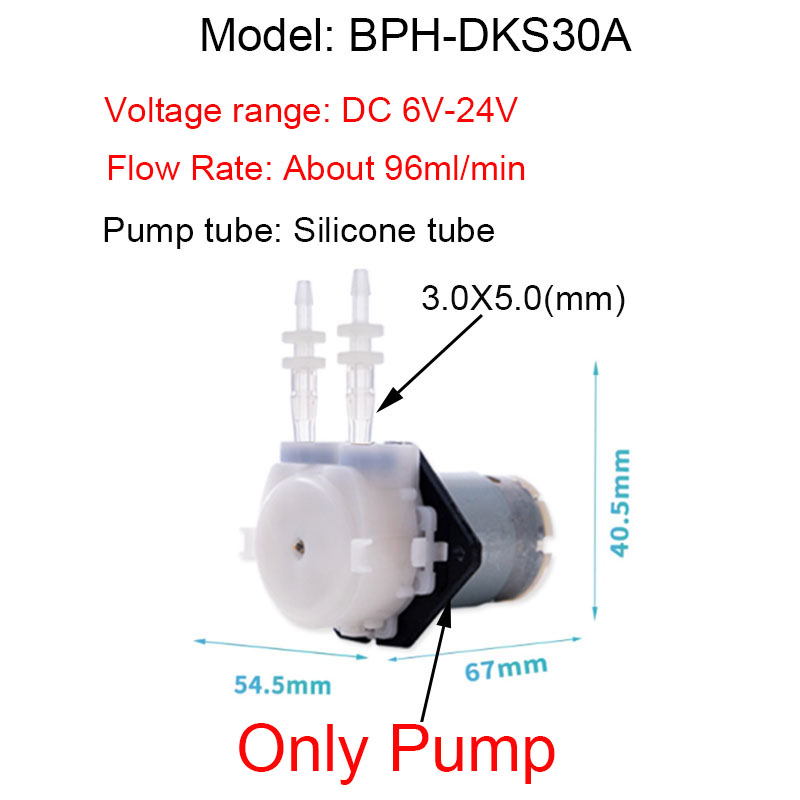 Mała, regulowana pompa perysta – Mini Peristaltic Pump 12V recenzja i cena